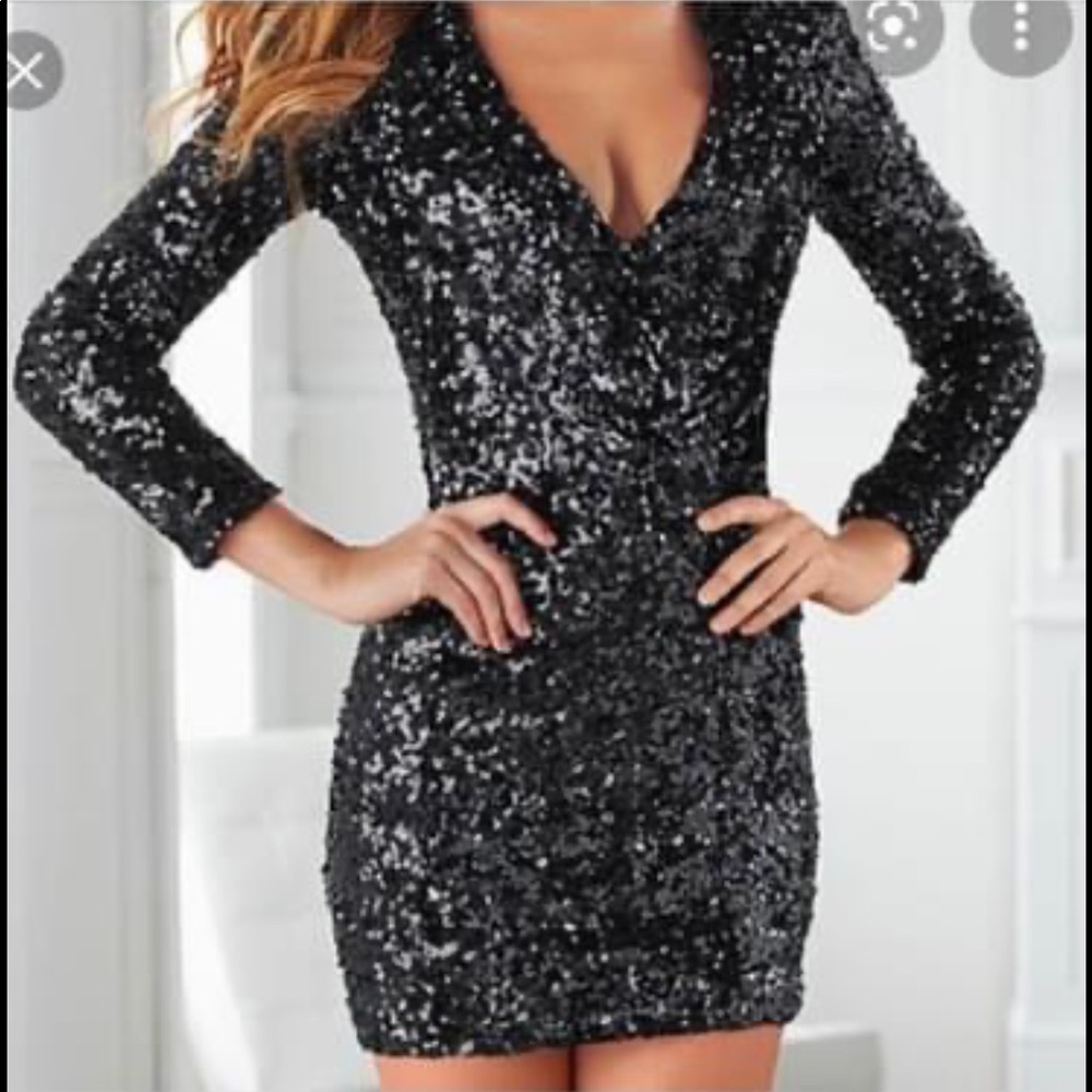 Brand New, Never Worn Sequin Dress - GREAT FOR HOLIDAYS OR NEW YEARS!